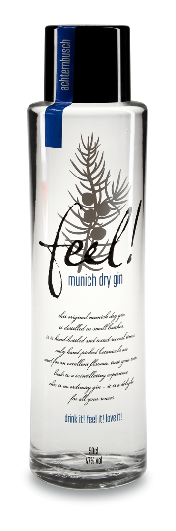 FEEL! Munich Dry Gin FEEL! Munich Dry Gin von Achternbusch Destillerie GmbH