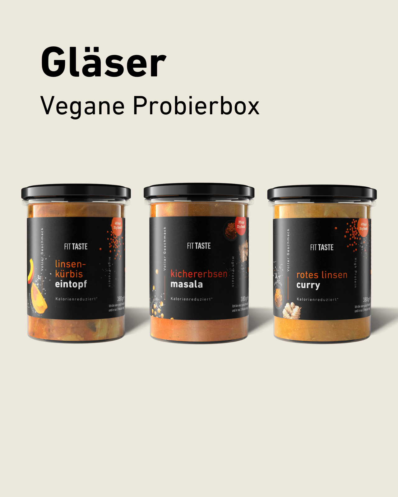 FITTASTE im Glas Vegan Box von FITTASTE GmbH