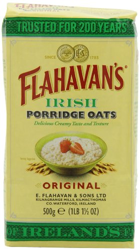 FLAHAVAN'S Irish Porridge Oats, 17.5-Ounce Bags (Pack of 6)