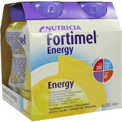 FORTIMEL ENERGY VANILLE 4X200ml Flüssigkeit PZN:1125488