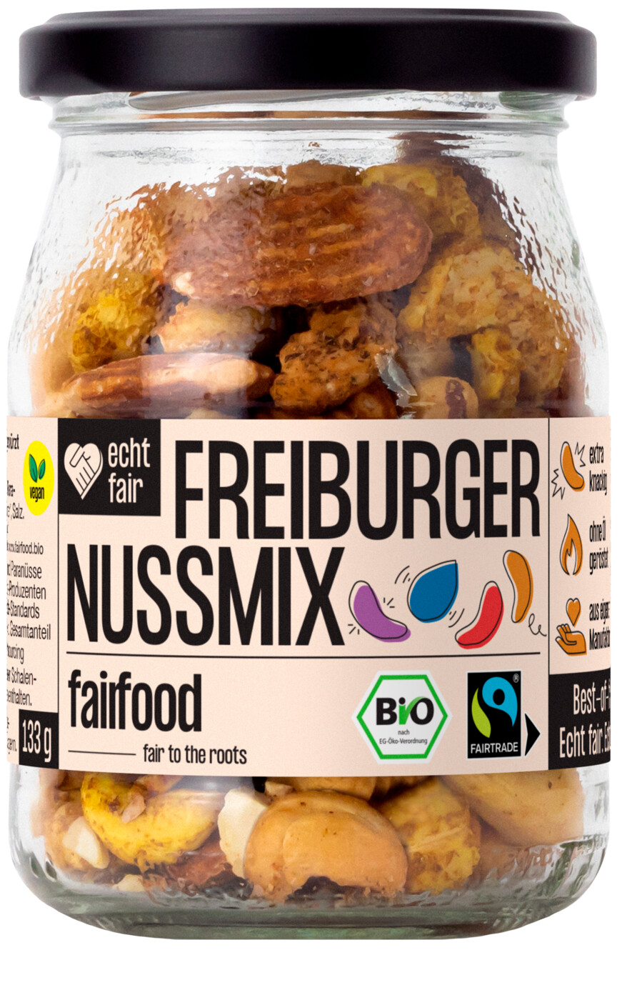 Fairfood Bio Freiburger Nussmix 133G Fairfood Bio Freiburger Nussmix 133G