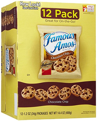 Famous Amos Chocolate Chip Cookies - 12 PKS