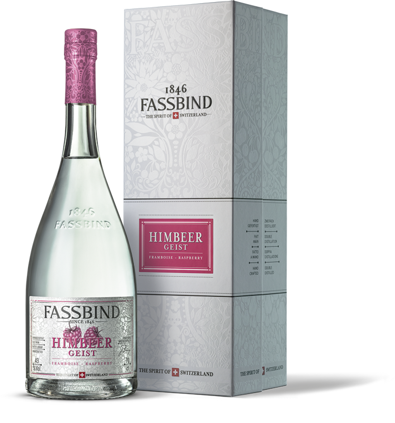 Fassbind Eau de Vie Himbeergeist 43%