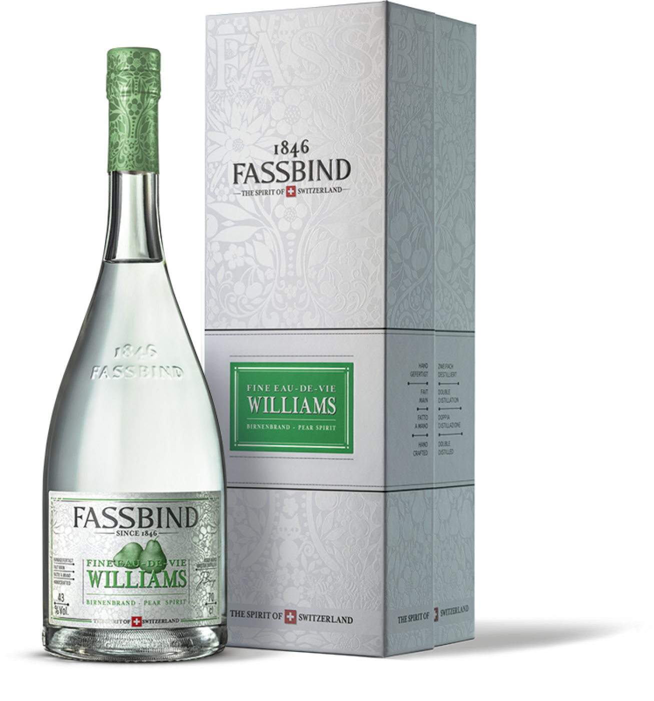 Fassbind Eau de Vie Williams 43%