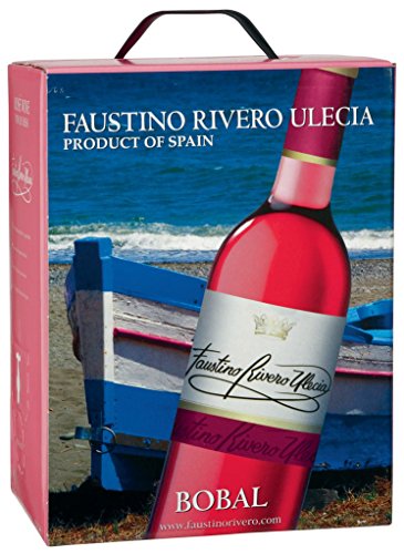 Faustino Rivero - Ulecia Bobal Rosé Wein 12% Vol. - 5l Bag-in-Box von Faustino Rivero