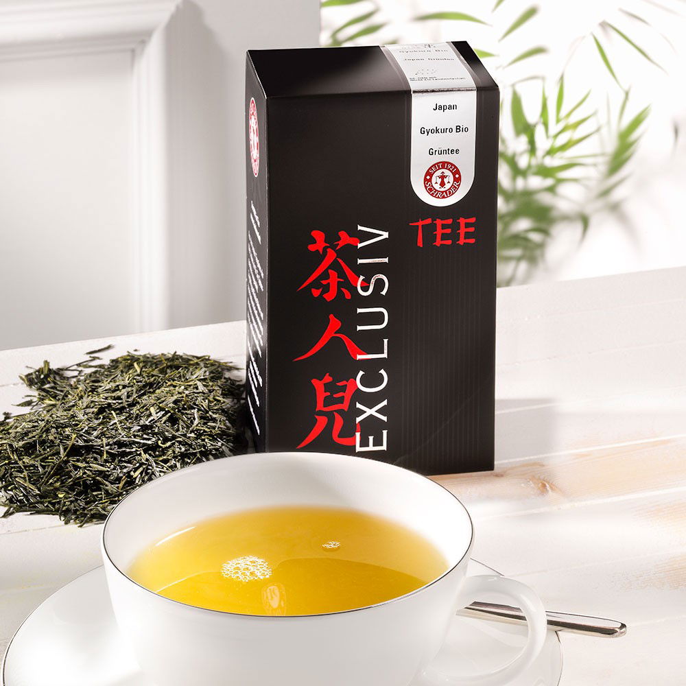 Schrader Feinster Gyokuro Bio-Grüntee aus Japan von Schrader