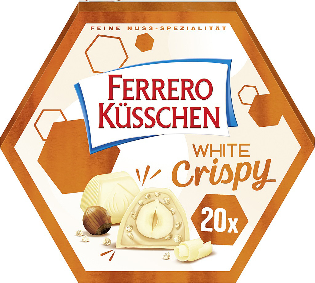 Ferrero Küsschen White Crispy 20ST 172G