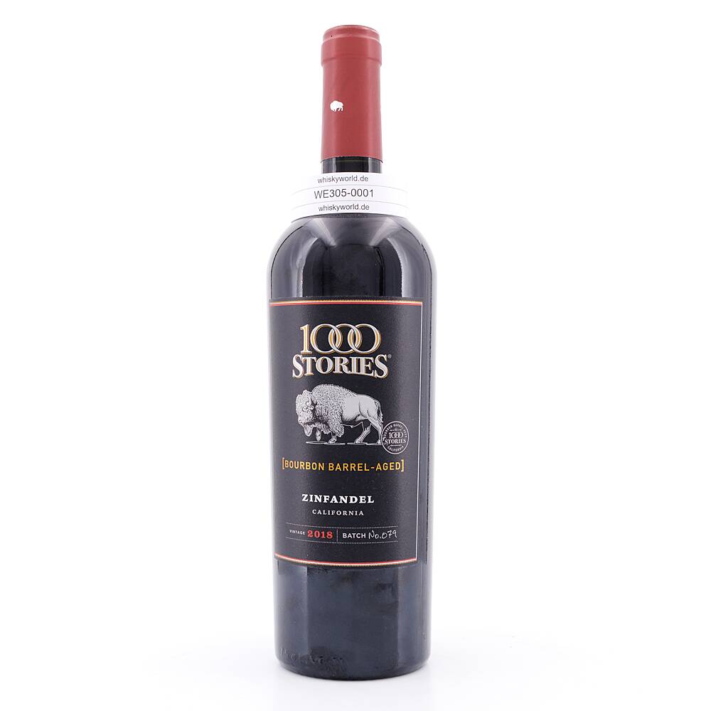 Fetzer Wines 1000 Stories Bourbon Barrel-Aged 0,750 L/ 14.5% vol Fetzer Wines 1000 Stories Bourbon Barrel-Aged 0,750 L/ 14.5% vol