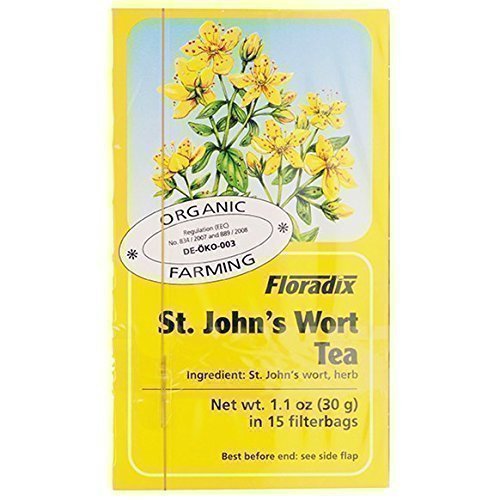 Floradix St Johns Wort Tee 15 Beutel (Packung von 4)