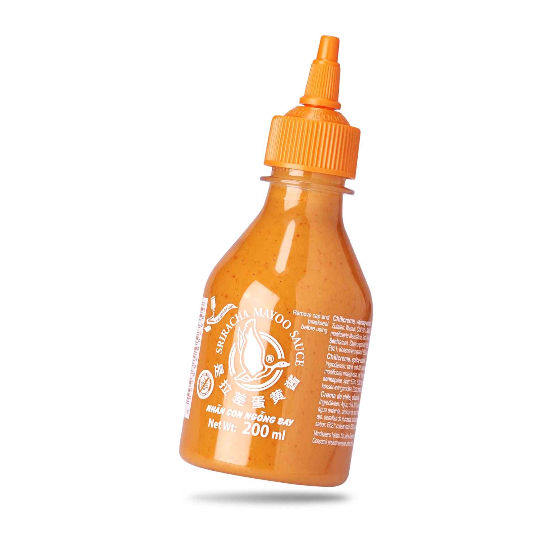 Flying Goose Sriracha Mayo (3x200ml) | Sushi Mayonnaise | Vegan Flying Goose Sriracha Mayo (3x200ml) | Sushi Mayonnaise | Vegan