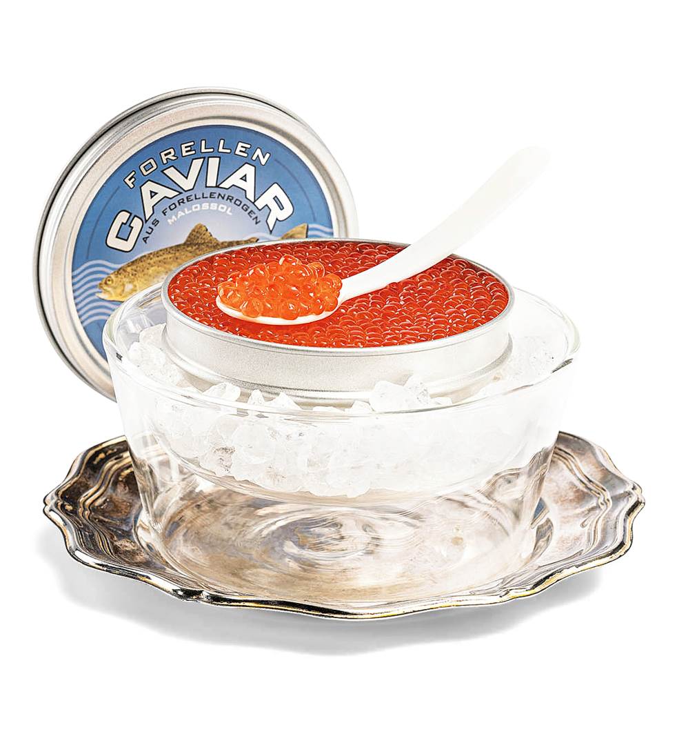 Forellencaviar mit Sylter Meersalz Forellencaviar mit Sylter Meersalz von Altonaer Kaviar Import Haus