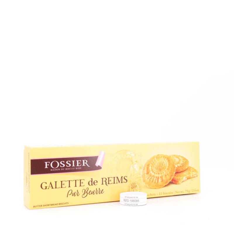 Fossier Galette De Reims Butter Biscuits 75 g