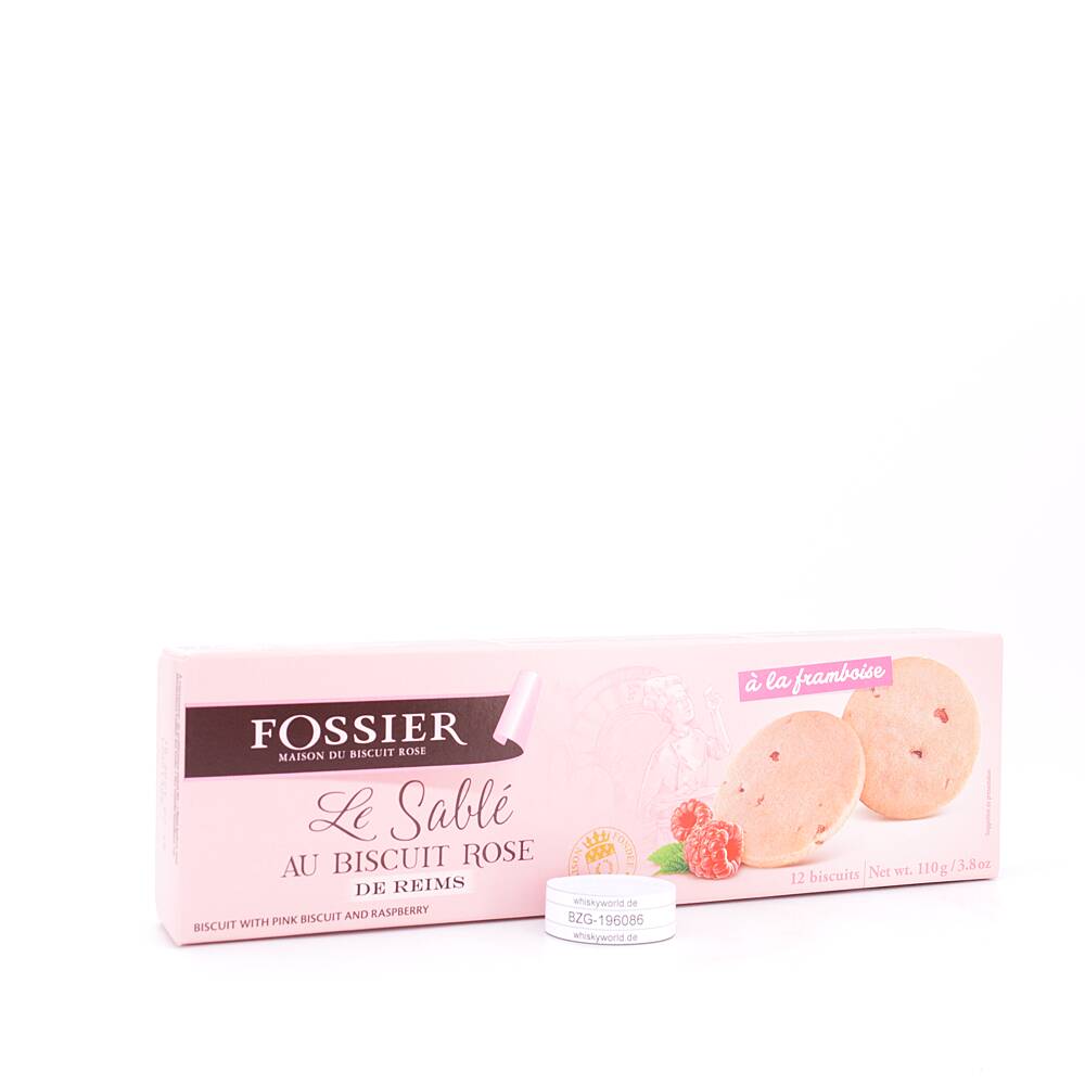 Fossier Le Sablé Au Biscuit Rose Rosa 110 g Fossier Le Sablé Au Biscuit Rose Rosa 110 g