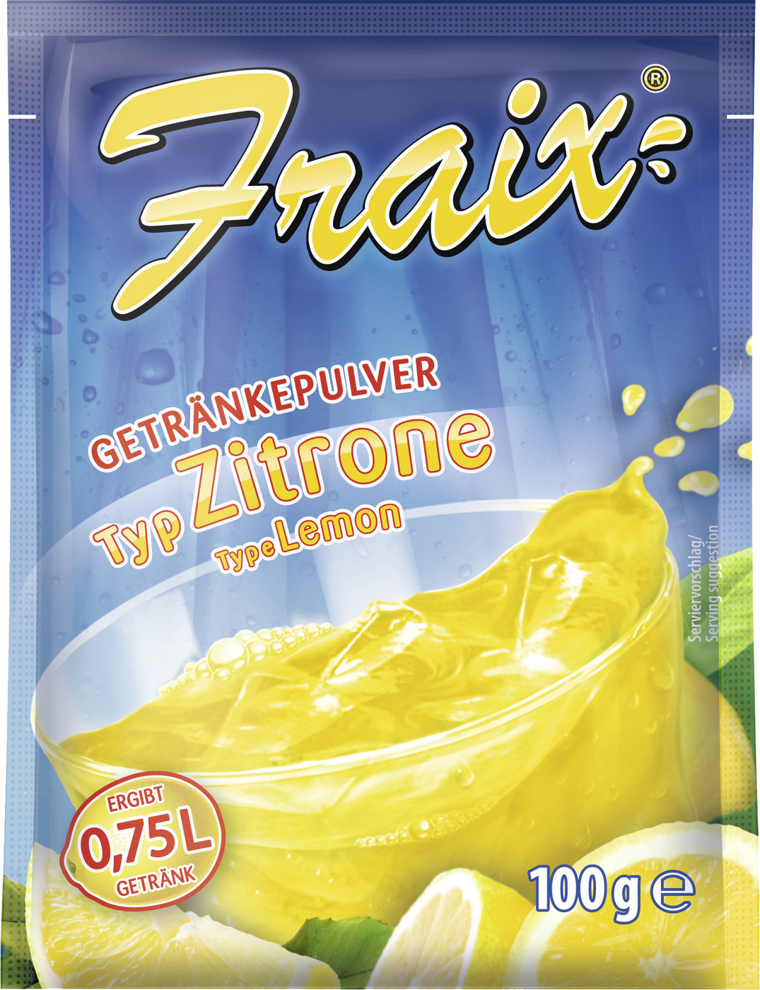 Fraix Getränkepulver Typ Zitrone 100G