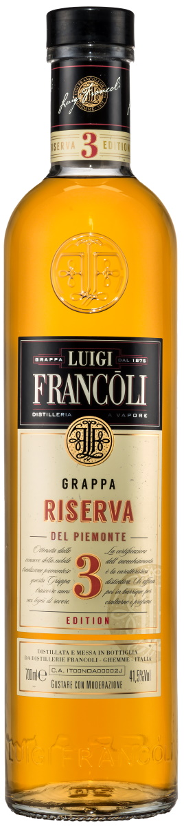 Francoli Grappa Riserva 3 anni 0,7L