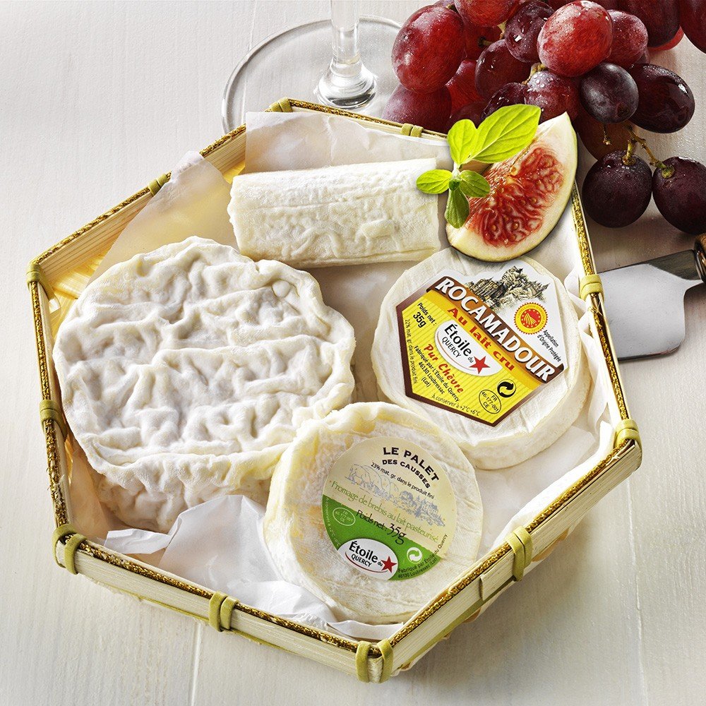 Französische Käse Kompositionen von Etoile du Quercy