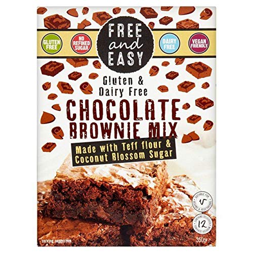 Free & Easy Gluten Milch Hefe Schokolade Brownie Kuchen Mix 350G Free & Easy Gluten Milch Hefe Schokolade Brownie Kuchen Mix 350G