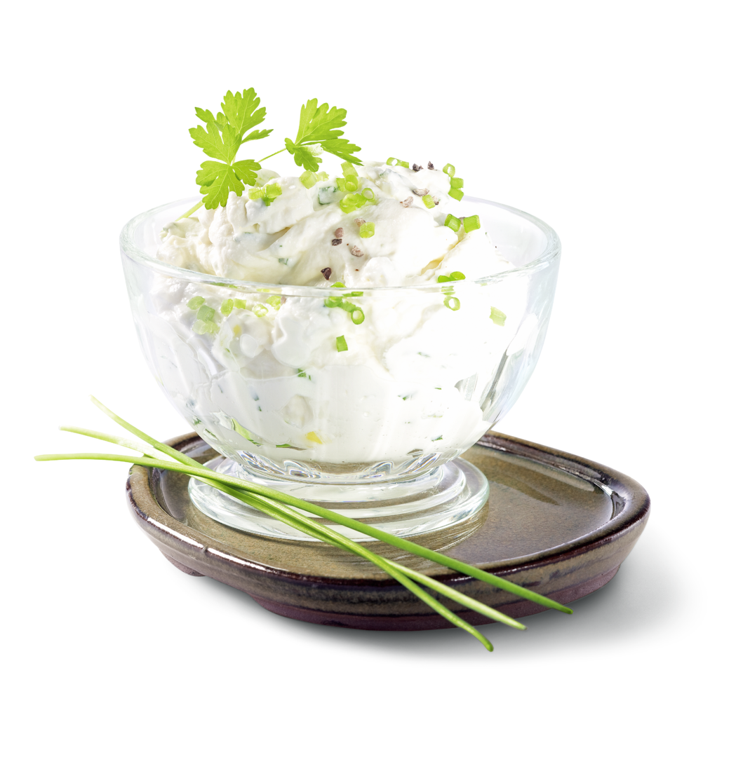 Frischkäse Schnittlauch Petersilie Past. mind. 16% Fett i. Tr. Frischkäse Schnittlauch Petersilie Past. mind. 16% Fett i. Tr. von Alois Dallmayr KG
