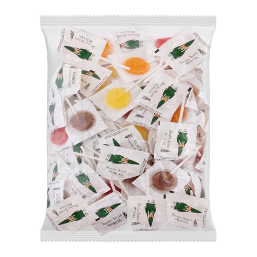 Frozen - Bonbons mit Stick - Joghurtgeschmack - 100 Einheiten (Natürlicher) von Caramelos Cerdán
