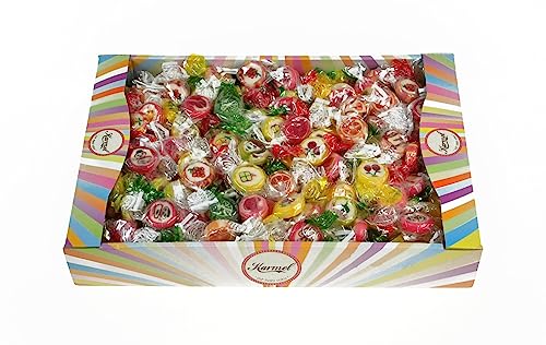 Fruchtbonbons 1kg, Hard Candy mit Fruchtgeschmack, handgefertigt in einzigartigen Designs, Bonbons Großpackung von einem kleinen Familienproduzenten von Generic