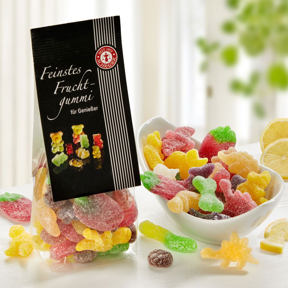 Schrader Fruchtgummi Saure Mischung von Schrader