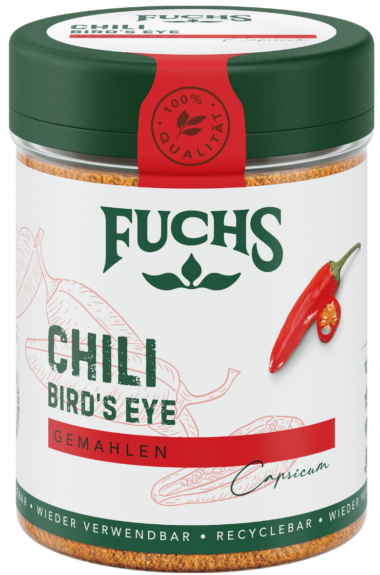 Fuchs Chili Bird's Eye gemahlen 50G Fuchs Chili Bird's Eye gemahlen 50G