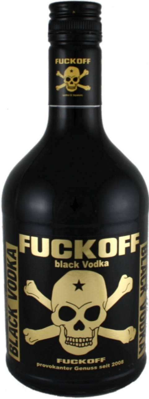 Fuck Off Black Vodka 0,7 Liter