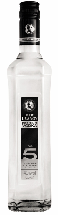 Fürst Uranov Premium Vodka No.5 0,5L
