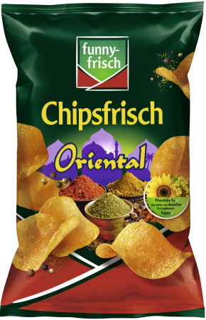 Funny-Frisch Chipsfrisch Oriental 150G Funny-Frisch Chipsfrisch Oriental 150G