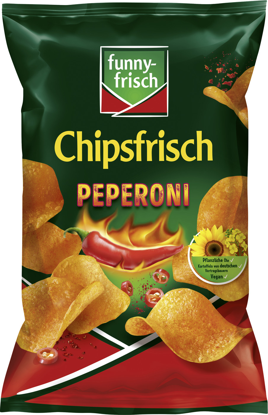 Funny-Frisch Chipsfrisch Peperoni 150G Funny-Frisch Chipsfrisch Peperoni 150G