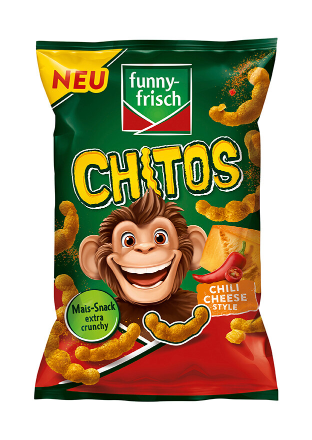Funny-Frisch Chitos Chili Cheese Style 80G -MHD 12.05.2025 Funny-Frisch Chitos Chili Cheese Style 80G -MHD 12.05.2025
