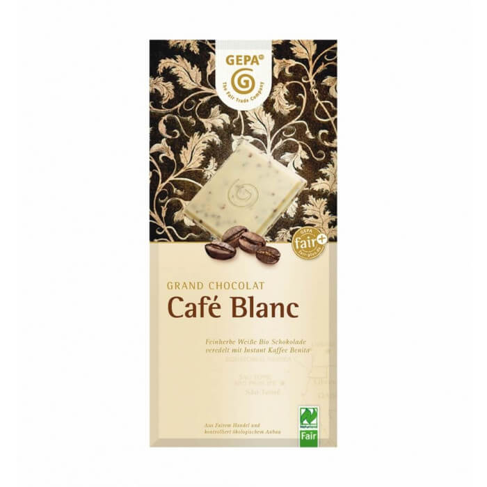 GEPA Bio Schokolade Café Blanc GEPA Bio Schokolade Café Blanc