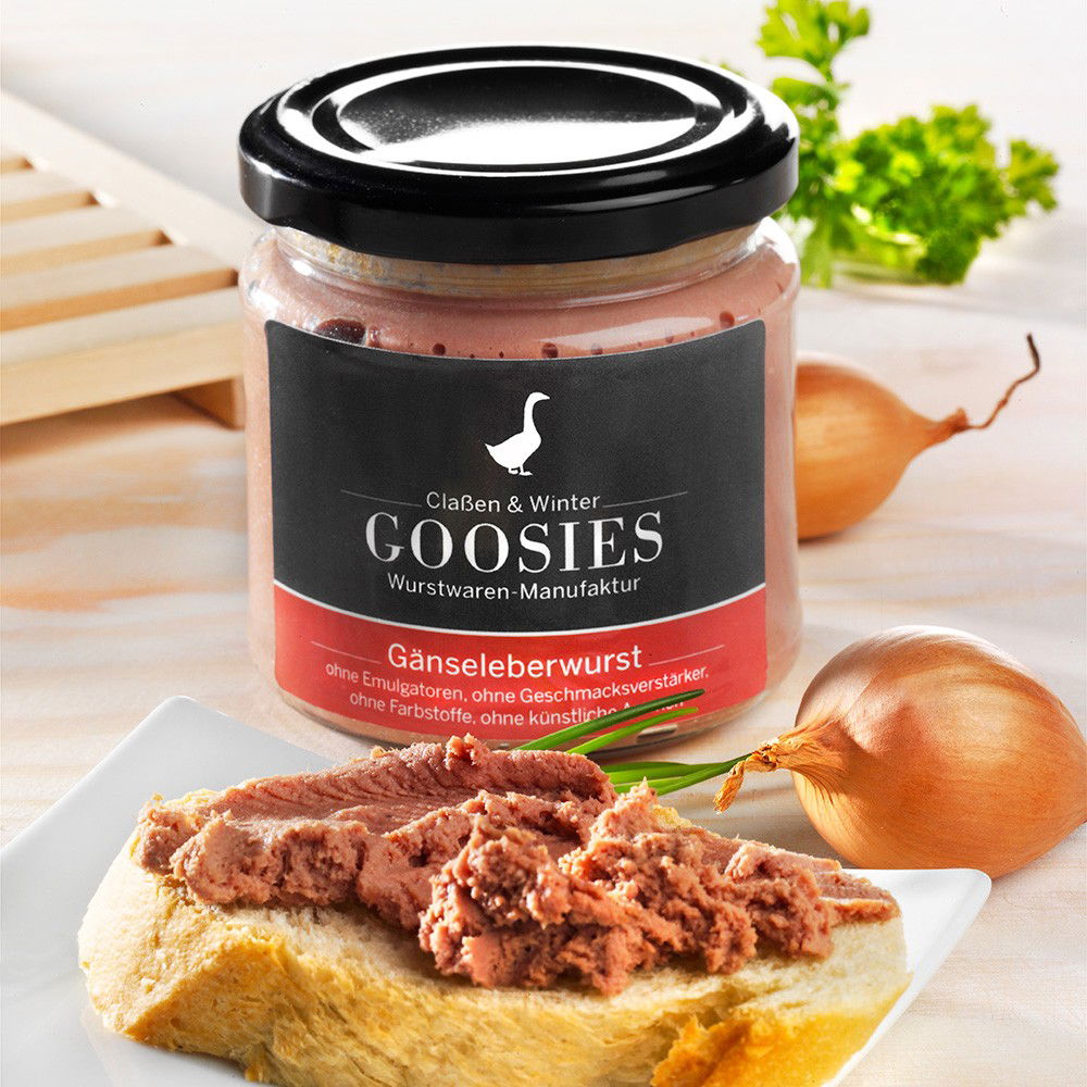 Goosies Gänseleberwurst von Goosies