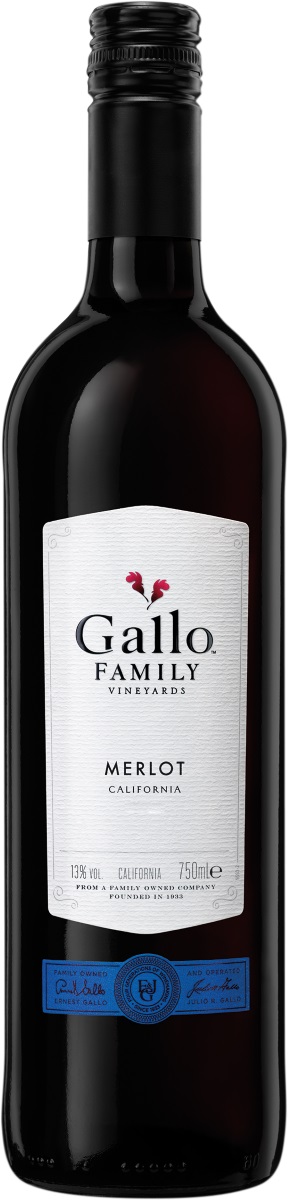 Gallo Family Merlot Rotwein 0,75L