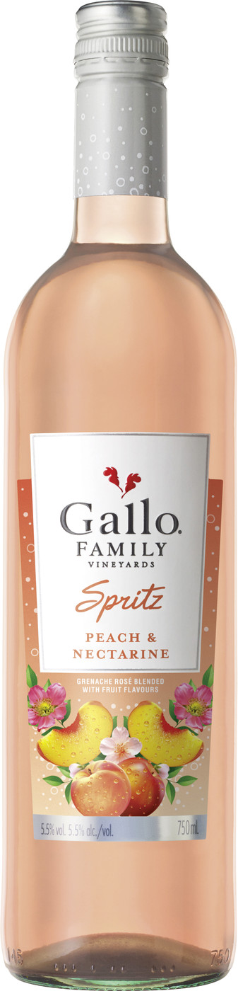 Gallo Family Spritz Peach & Nectarine 0,75L Gallo Family Spritz Peach & Nectarine 0,75L