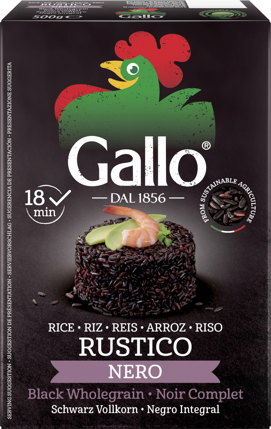 Gallo Venere Schwarzer Vollkornreis 500G Gallo Venere Schwarzer Vollkornreis 500G