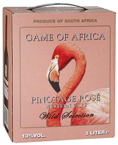 Südafrika - Pinotage Rosé 'Game of Africa' - 3-l-Bag in Box von Game of Africa