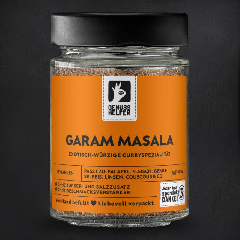 Garam Masala, indische Gewürzmischung, gemahlen von Bremer Gewürzhandel