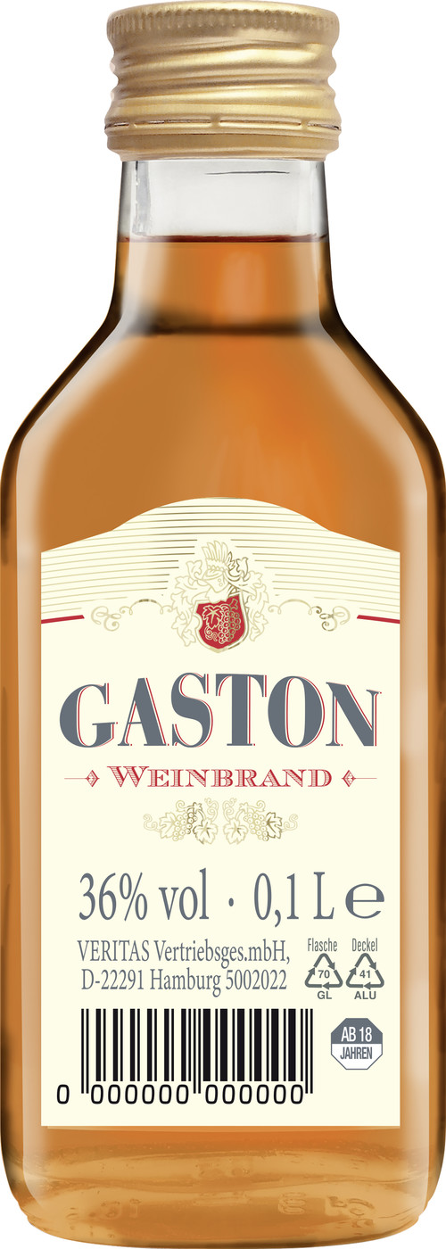 Gaston Weinbrand 0,1L Gaston Weinbrand 0,1L