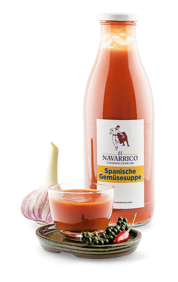 Gazpacho - Spanische Gemüsesuppe Navarrico von Navarrico