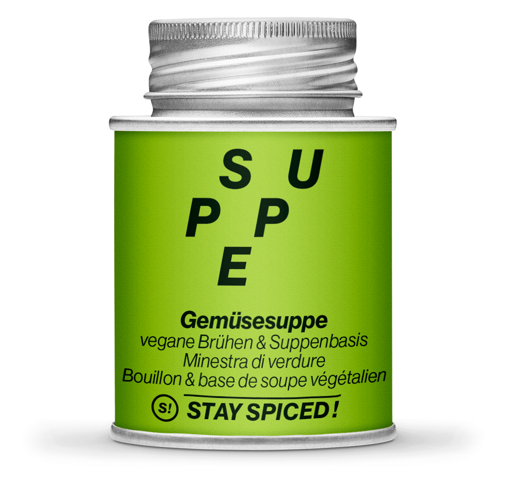 Gemüsesuppe,170ml Schraubdose Gemüsesuppe,170ml Schraubdose