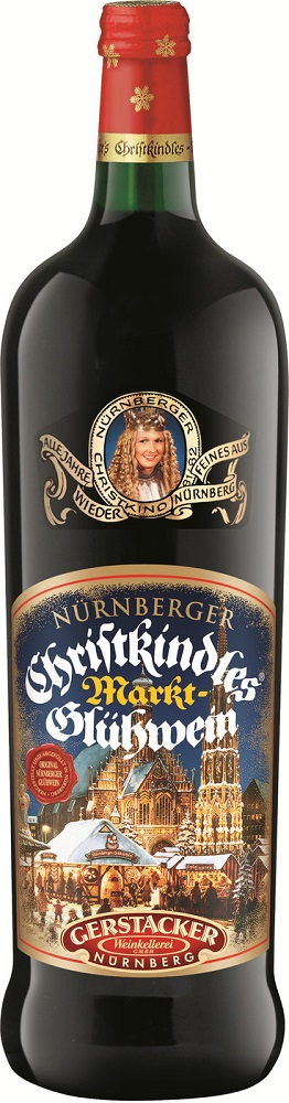 Gerstacker Christkindles Markt-Glühwein 1L - Etikett verschmutzt/beschädigt Gerstacker Christkindles Markt-Glühwein 1L - Etikett verschmutzt/beschädigt