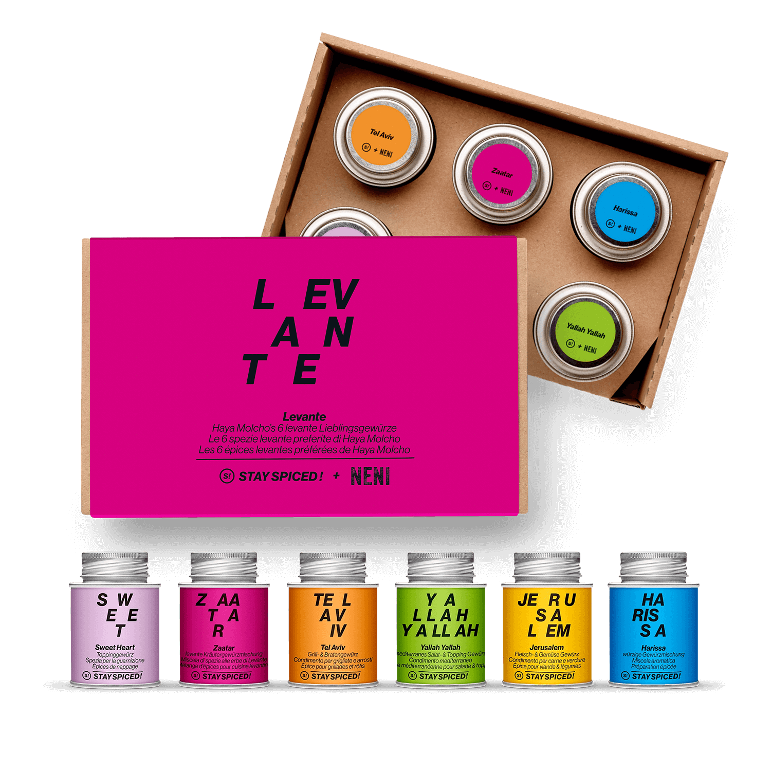 LEVANTE | Gewürze Set |6er Geschenkbox