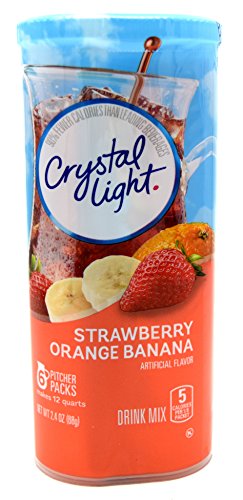 Getränkemix, Erdbeer-Orange und Banane, zuckerfrei, 6er-Pack, 6 Stück Getränkemix, Erdbeer-Orange und Banane, zuckerfrei, 6er-Pack, 6 Stück von Crystal Light