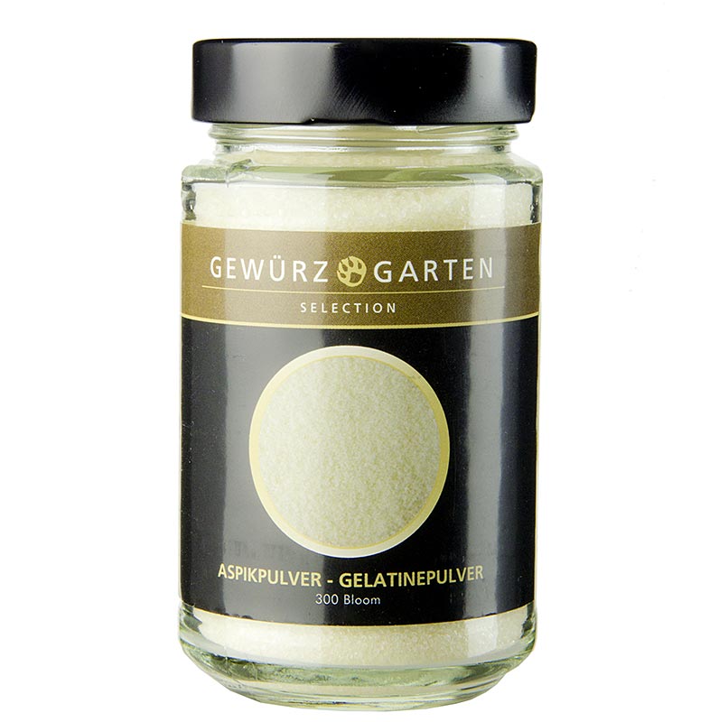 Gewürzgarten Aspikpulver - Speisegelatine (300 Bloom), 150 g