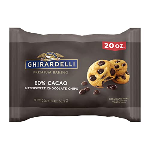 Ghirardelli Chocolate Bittersweet Baking Chips, 20 oz. Ghirardelli Chocolate Bittersweet Baking Chips, 20 oz.