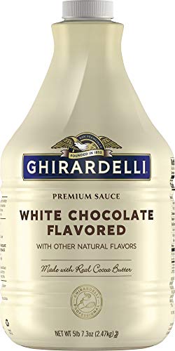 Ghirardelli Chocolate White Chocolate Flavored Sauce, 89.4-Ounce Package Ghirardelli Chocolate White Chocolate Flavored Sauce, 89.4-Ounce Package