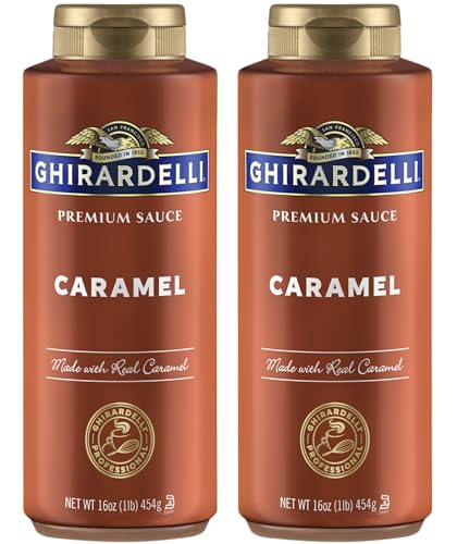 Ghirardelli Saucen mit Karamellgeschmack, 480 ml, 2 Stück Ghirardelli Saucen mit Karamellgeschmack, 480 ml, 2 Stück