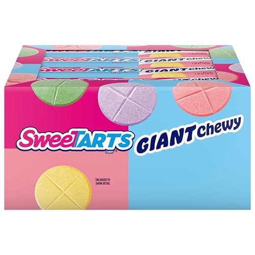 Giant Chewy SweeTARTS - 42 Gram Bag (Pack of 36)