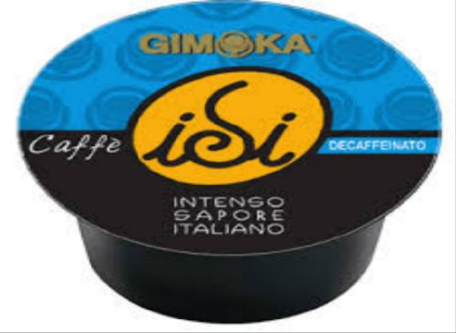 Gimoka Espresso Capsules Compatible Lavazza BLUE System, DECAFFEINATED taste, 100 Count Pack von Gimoka